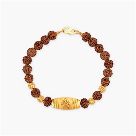 Lovely Lord Ganesh Rudraksh Bracelet