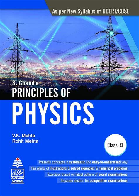 S Chand's Principles of Physics Class XI (2025-26) : V.K.Mehta, Rohit ...