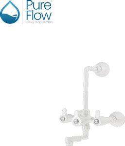 PureFlow 25115-WH Wall Mixer Faucet Price in India - Buy PureFlow 25115 ...