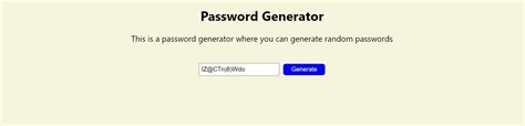 Image result for Generate Password JavaScript