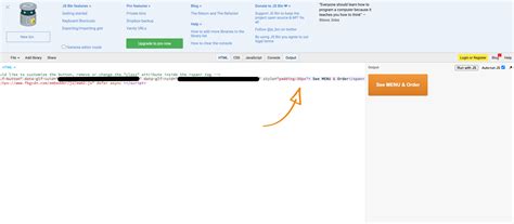 How to Customize the Restaurant Online Ordering Button