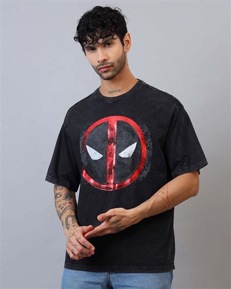 Deadpool Printed Oversized Fit Tshirt For Men – Free Authority