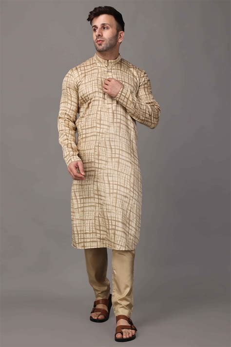 Buy Mens Kurta Paijama & Printed Kurta Pajama For Men - Apella