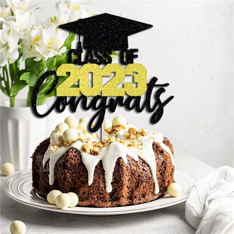 WRACKKIAR Congrats Grad 2023 Cake Topper-Congrats India | Ubuy
