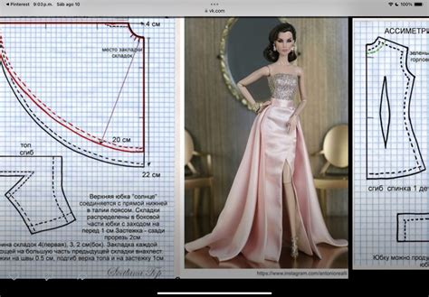 Pin by Paola Huerta on patrones ropa y joyería Barbie | Sewing barbie ...