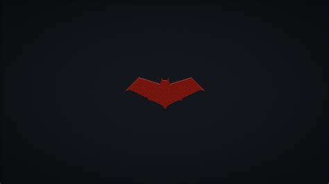 Red Hood Logo HD Wallpaper