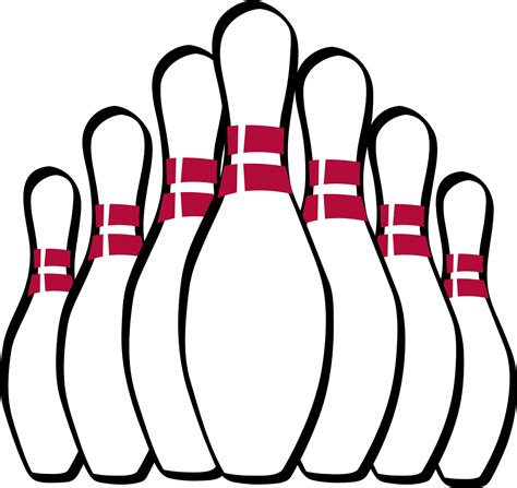 Bowling Pin Clipart Transparent