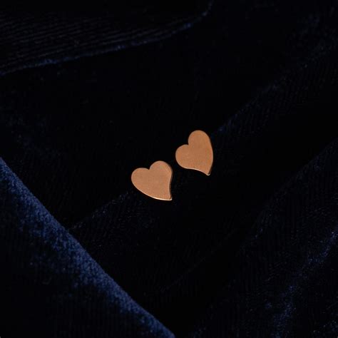Metal Heart Earrings – Sleshe Jewels