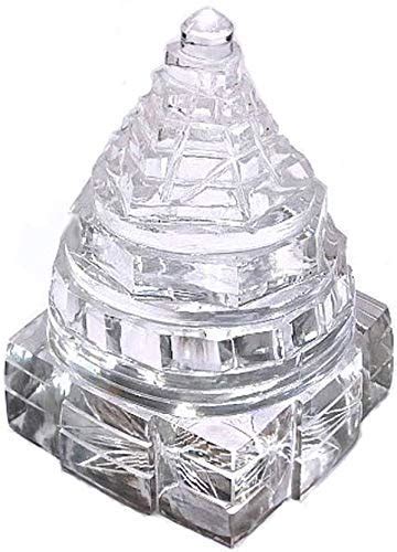 Buy A&S Ventures A+ Natural Quartz Crystal Sphatik Maha Meru Laxmi ...