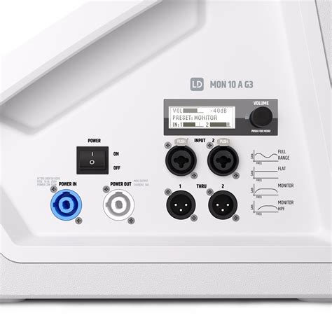 LD Systems MON 10 A G3 W | MON G3 Series | LD Systems