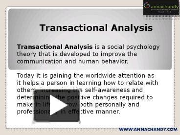 Image result for Transactional Analysis PowerPoint