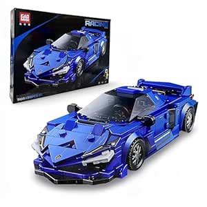 MD TOY VILLA Racing Car Blocks Set (318 pcs) Highly Detailed Car Model ...