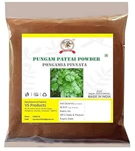 VS Products Pungam Pattai Powder,200g, Pongamia Pinnata, Dithouri ...