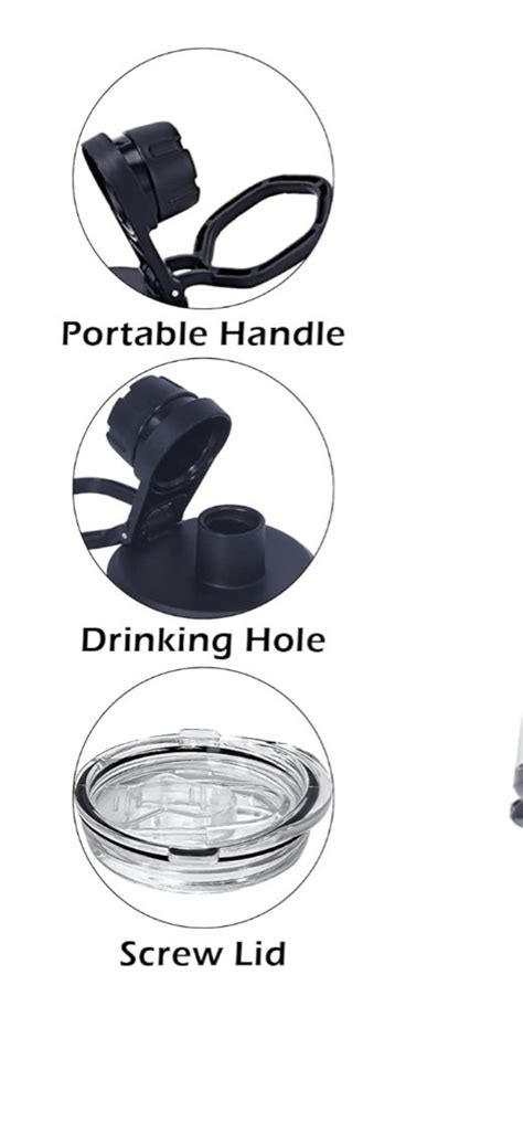 Dr. Pepper 20 Ounce Stainless Steel Tumbler/ Water Bottle Combo (2 Lids ...