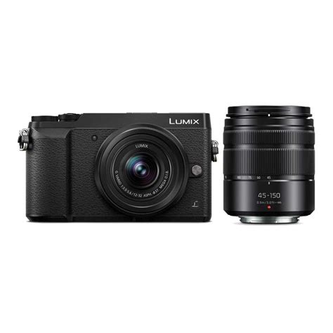 Panasonic Lumix GX85 Camera with 12-32mm and 45-150mm Lens Bundle