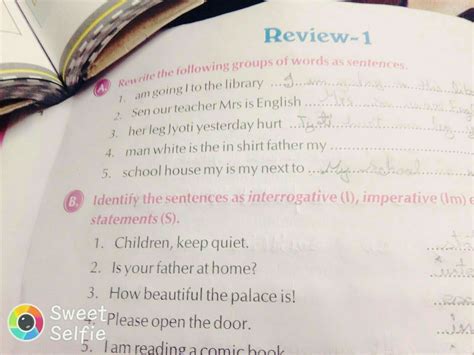 how can we write man white is the in shirt father my in a correct ...