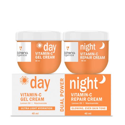 Buy Volamena Vitamin C Gel Day & Night Repair Cream Combo Online