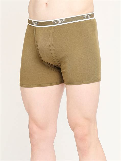 VIP Advanta Color Men Essential Premium Cotton Rib Trunks in Assorted ...