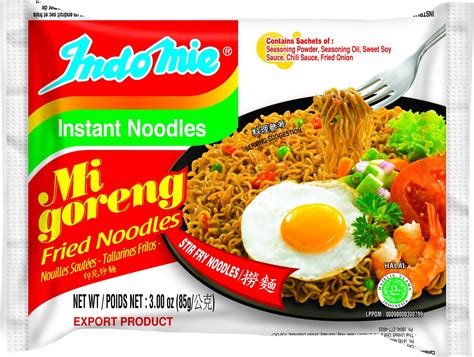 Amazon.com: Indomie Mi Goreng Instant Stir Fry Noodles, Halal Certified ...