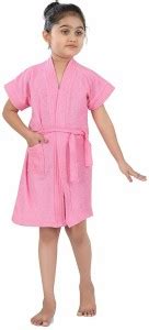 Poorak Baby Pink Small Bath Robe - Buy Poorak Baby Pink Small Bath Robe ...