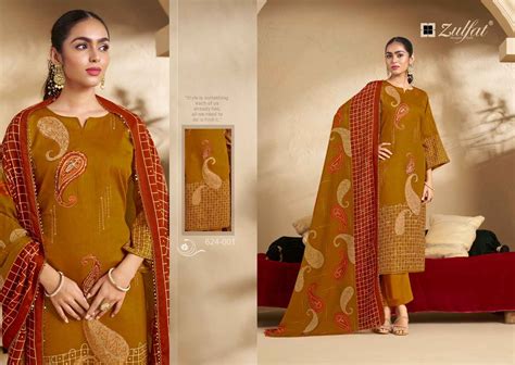 Zulfat Sangini Vol 5 Cotton Designer Dress Material Collection