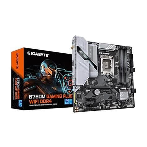 Gigabyte B760M Gaming Plus WiFi | DDR4 LGA 1700 Intel B760 M ATX ...