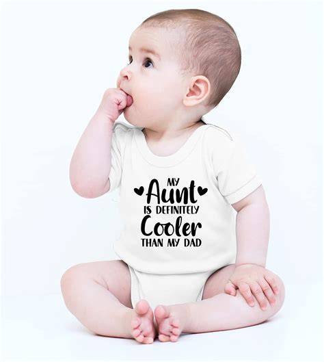 Buy CBTwear My Aunt Is Cooler Than My Dad - Newborn Ideas - Cute Infant ...