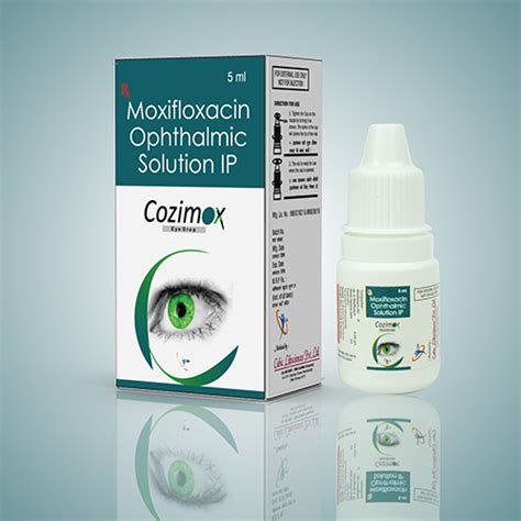 COZIMOX Eye Drops Cubic Lifesciences Pvt. Ltd.