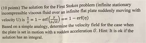 Image result for Stokes First Problem