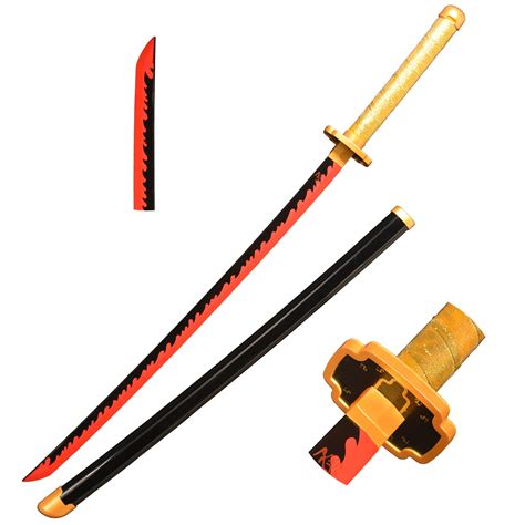 Buy lkjad Cosplay Anime Katana s, Tanjirou/KokushibouRengoku Kyoujurou ...