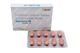 Spirodin M 400/10 MG | Order Spirodin M 400/10 MG Tablet Online at Truemeds
