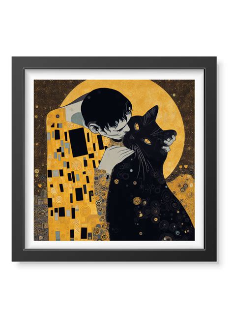 The Kiss Poster – Curious Cat Company