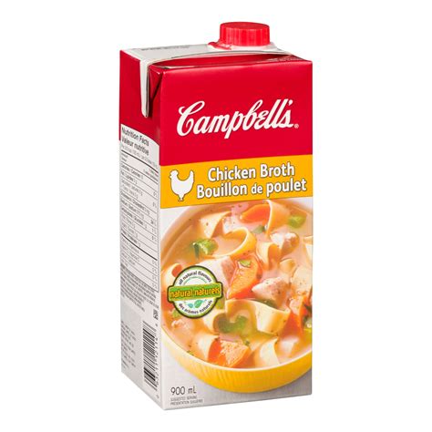 Campbell's Chicken Broth 12x900ml [$3.33/ea]
