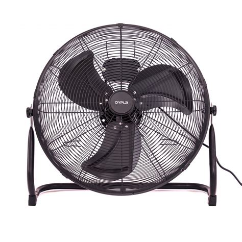 Oypla | 20" Black Floor Fan | Shop Online Today