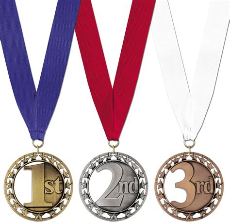 Hodges Badge Company, Inc. Hodges Award Medals 1st 2nd 3rd Award Medals ...