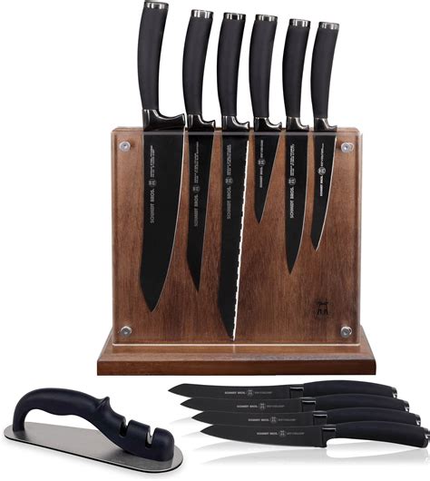 Amazon.com: Schmidt Brothers -Heritage 12-Piece Kitchen Knife Set, High ...
