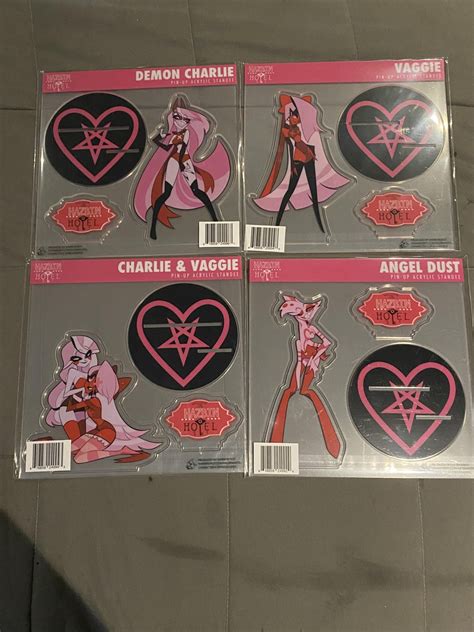After 2 months my Hazbin Valentines Merch came in. : r/HazbinHotel