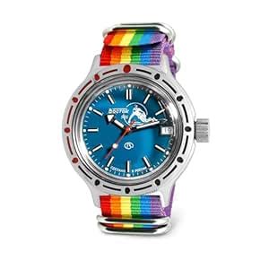 Vostok | Amphibia 420059 Scuba Dude Automatic Self-Winding Diver Wrist ...