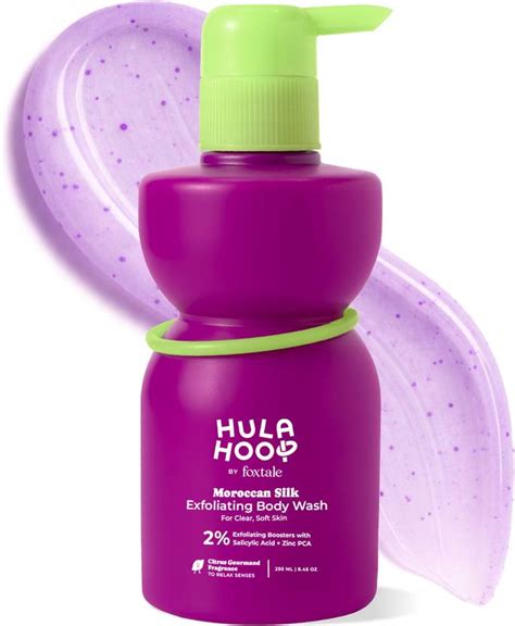 Foxtale Hula Hoop Exfoliating Body Wash | Exfoliates & Smoothens: Buy ...