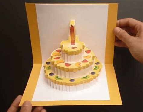 如何制作生日蛋糕立体贺卡(怎么做生日蛋糕立体贺卡) - 抖兔教育