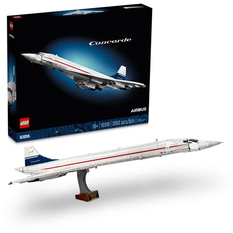 LEGO Icons Concorde 10318 Building Set (2,083 Pieces) : Amazon.in: Toys ...