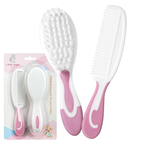 Little Angel Baby Hair Brush and Comb Sets,Baby Brush Kit,Babies Comb ...