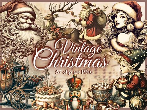 Vintage Christmas Clip Art Free Vintage Christmas Clip Art Images
