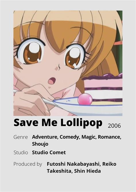 Save Me Lollipop | Anime, Giapponese, Idee