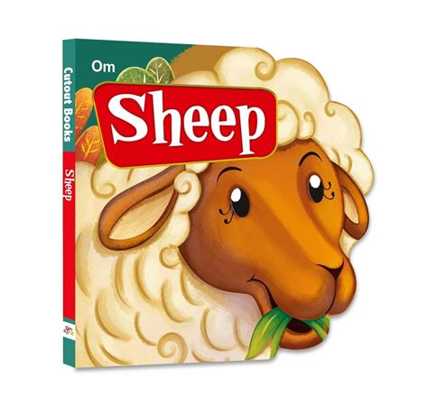 Om Books International Sheep ( Animals and Birds ) Cutout Board Books ...
