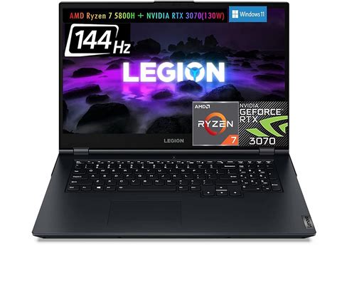Newest Lenovo Legion 5 Gen 6 Gaming Laptop, AMD Ryzen 7 5800H, 17.3 ...