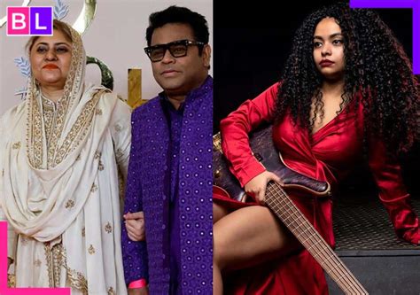 AR Rahman's son AR Ameen reacts to parents' divorce being linked with ...