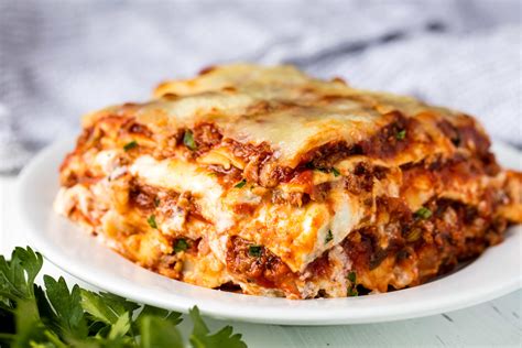 Ground Beef Meat Lasagna Recipe at Linda Redmon blog