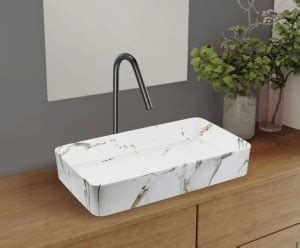NEXA BATHWARE 193 inported Art ceramic Wash Basin Countertop, Tabletop ...