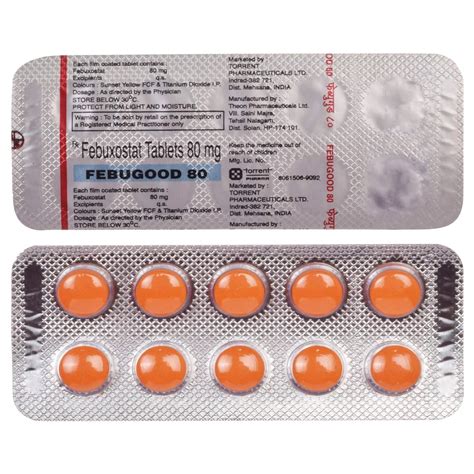Febugood 80 - Strip of 10 Tablets : Amazon.in: Health & Personal Care
